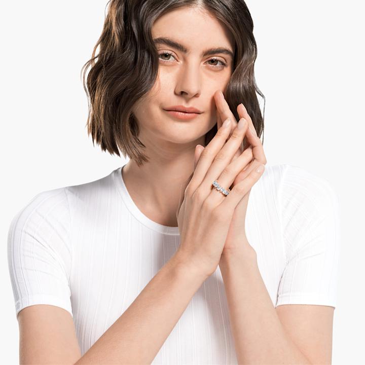 Produktbild Swarovski Vittore Pear Ring Rosé 60 (60)