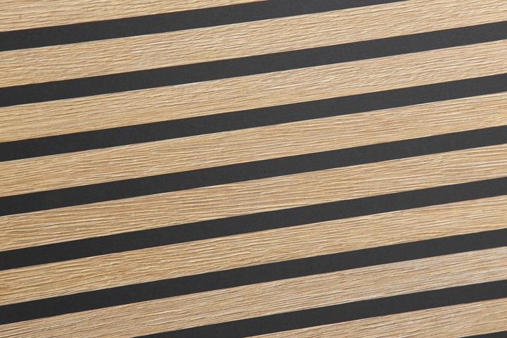 Produktbild Schildmeyer Ekko Regalablage mattweiss / Akustikplattenoptik (80 x 17.5 x 16 cm)