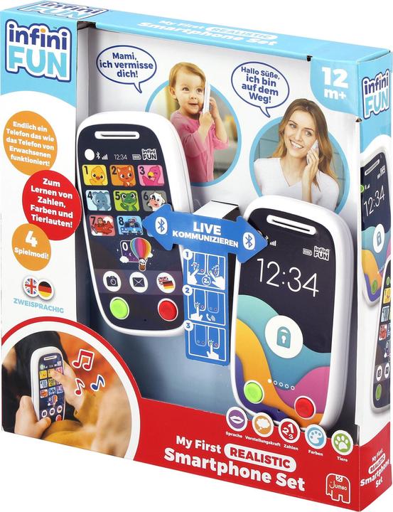 Actual product image Jumbo My first realistic smartphone set (German)