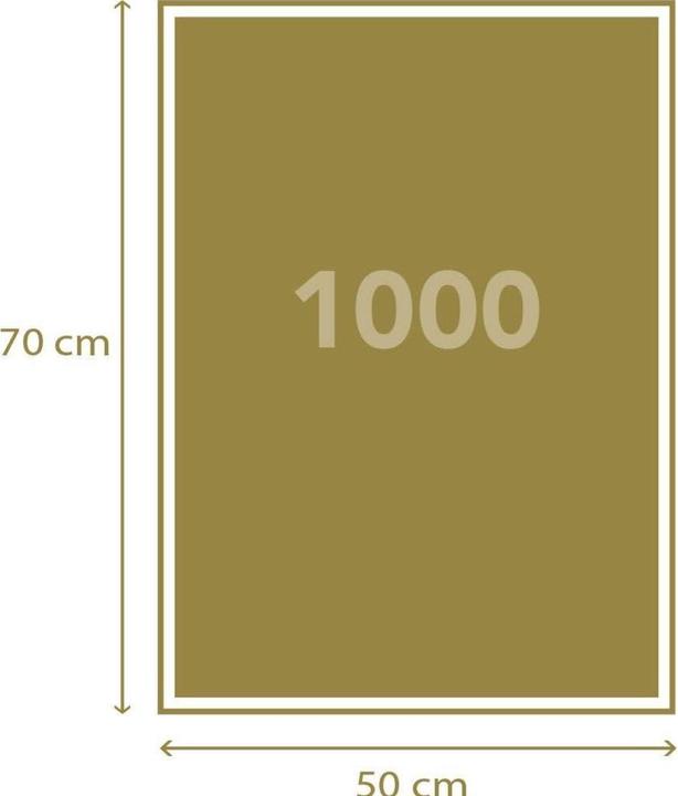 Produktbild Clementoni Puzzle Caravaggio Bacchus teilig (1000 Teile)