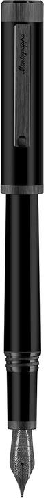 Immagine prodotto Montegrappa Stilografica Iszei3ic mg, Asta Zero Ultra Nera, Pennino In Acciaio M