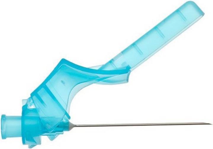 Produktbild Terumo Sicherheits-Einmalkanüle Agani 23G 0.65x25mm Luer-Ansatz blau 100 Stk
