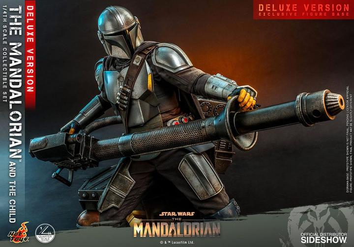 Produktbild Hot Toys Star Wars – The Mandalorian “The Mandalorian & The Child” Deluxe 1/4 Actionfiguren