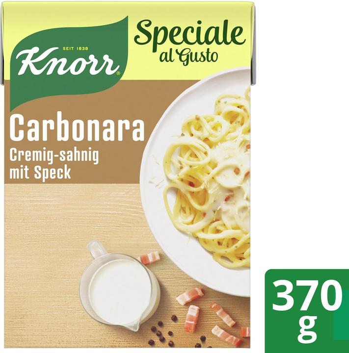 Immagine prodotto Knorr Speciale al Gusto Carbonara (370 g)