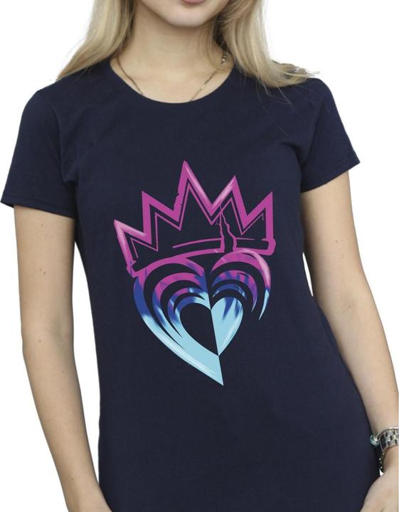 Immagine prodotto Disney Descendants Pink Crown Maglietta Donna (L)