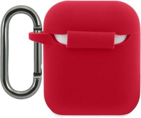 Lacoste Airpods 1/2 Liquid Silicone Glossy Printing Logo Case (Sac pour écouteurs)