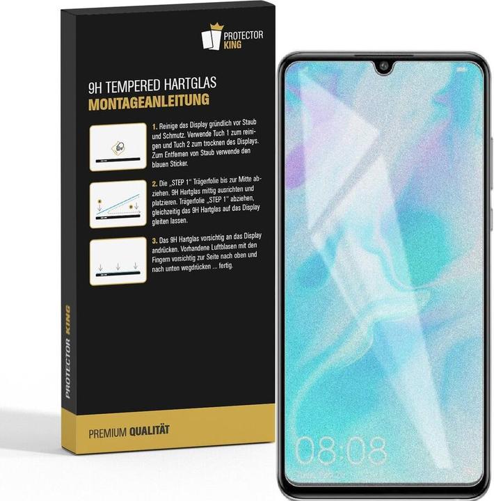 Produktbild Protectorking 2x Echtes Tempered 9H Panzerhartglas Matt Entspiegelt (2 Stück, Huawei P30 Lite)