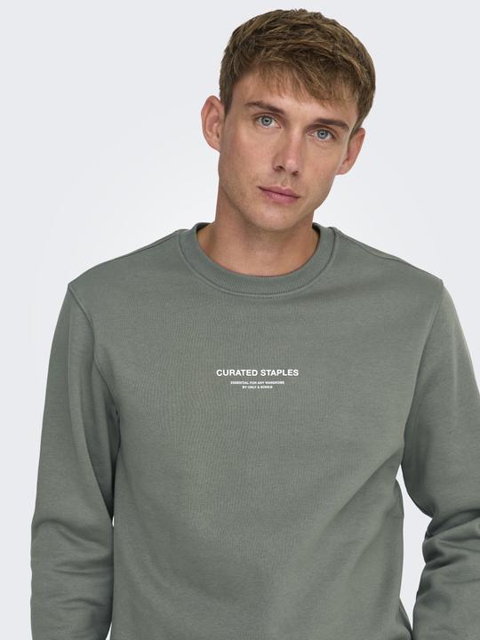 Produktbild Only & Sons Onscurated Reg Crew Neck Sweat Noos (XS)