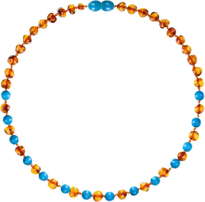 Produktbild Amberos Natur Bernsteinkette (Bernstein, 32 cm)