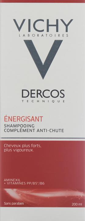 Actual product image Vichy Dercos Energisant (200 ml, Liquid shampoo)
