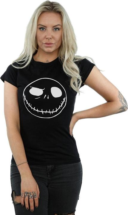 Image du produit Disney - T-shirt NIGHTMARE BEFORE CHRISTMAS JACK'S BIG FACE - Femme (L)