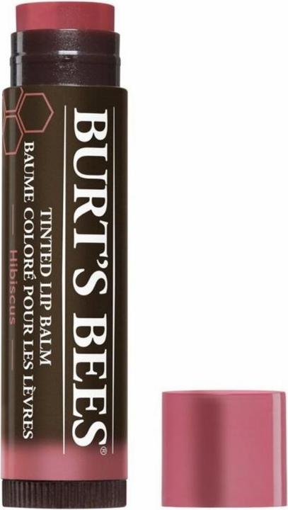 Actual product image Burt's Bees Tinted Lip Balm Hibiscus (tinted lip care, 4.25 ml)