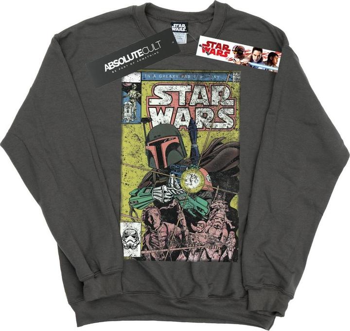 Produktbild Star Wars Boba Fett Comic Sweatshirt (L)