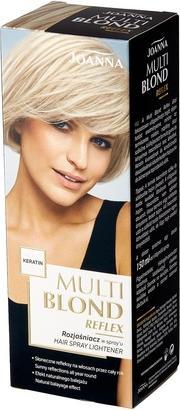 Actual product image Joanna Multi Blond Hair Lightener with Keratin Complex Spray 150ml (150 ml)