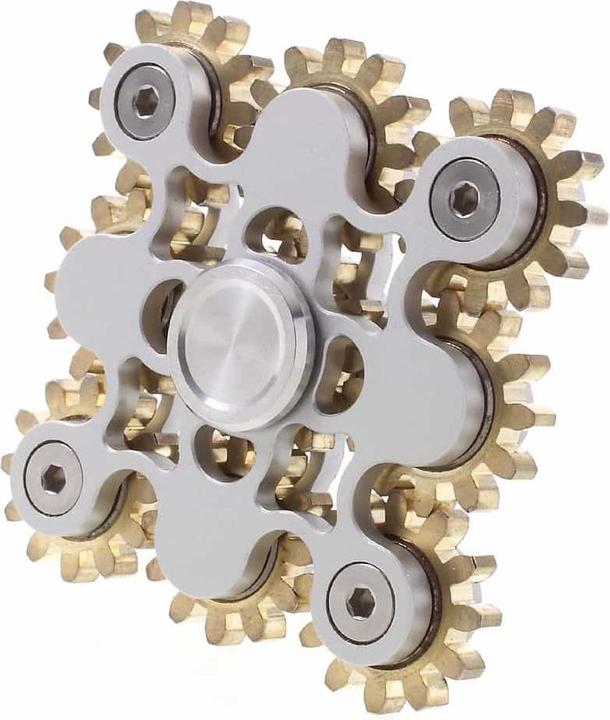 Actual product image Ueli Express Fidget spinner 9 cogwheels
