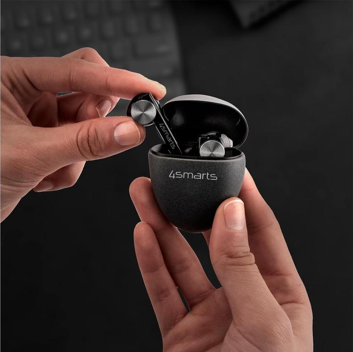 Actual product image 4smarts TWS Pebble (No noise cancelling, 16 h, Wireless)