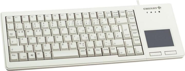 Actual product image CHERRY XS Touchpad Keyboard corded USB grey (DE) (DE, Cable)