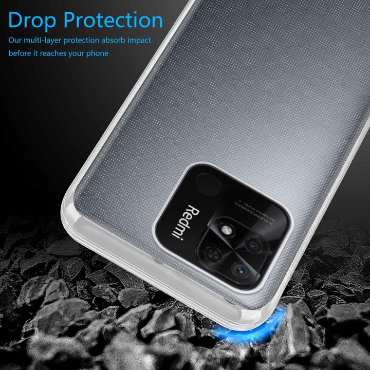Image du produit Cadorabo Housse TPU Ultra Slim AIR pour Xiaomi RedMi 10C / POCO C40 (Xiaomi Poco C40, Xiaomi Redmi 10C)