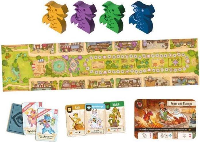 Productafbeelding Asmodée LDGD0011 - Flamecraft, bordspel, voor 1-5 spelers, vanaf 12 jaar (DE uitgave) (Duits)