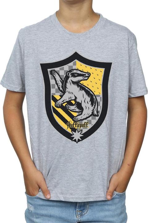 Image du produit - T-shirt HUFFLEPUFF CREST FLAT - Garçon (128)