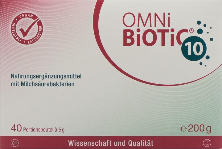 Actual product image Omni Biotic 10 (40 Piece, Powder, 200 g)