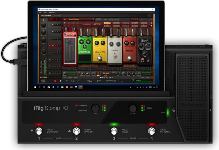 Image du produit IK Multimedia iRig Stomp I/O (Lightning, USB)