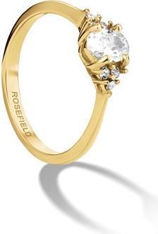 Produktbild Rosefield - Charming gold-plated ring with JRVO zircons - Circuit: 48 mm (48)