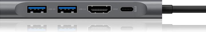 Immagine prodotto Icy Box IB-DK4022-CPD (USB-C, 4 Porti)