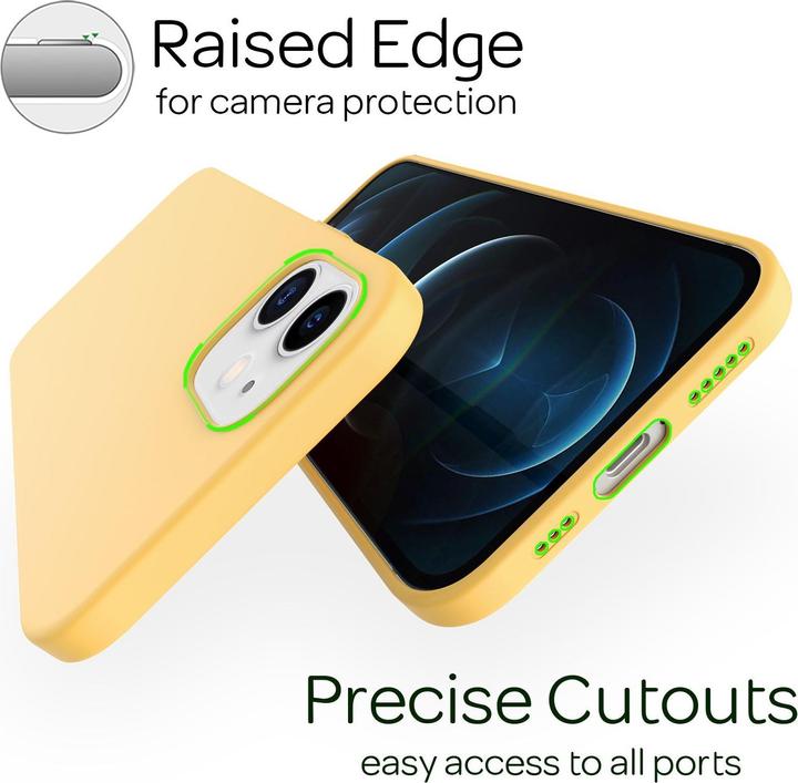 Actual product image Nalia Liquid silicone mobile phone case (Apple iPhone 12)