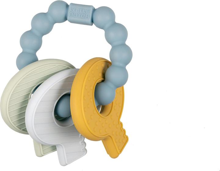 Produktbild Rubo Toys Little Dutch Beissspielzeug Schlüsselbund blau