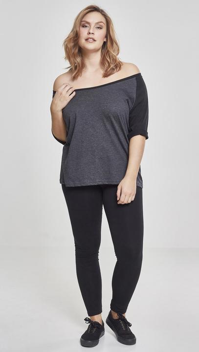 Immagine prodotto Urban Classics Tee Raglan 3/4 da donna a contrasto (3XL)