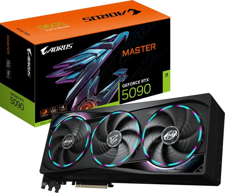 Produktbild Gigabyte AORUS GeForce RTX 5090 MASTER 32G (32 GB)