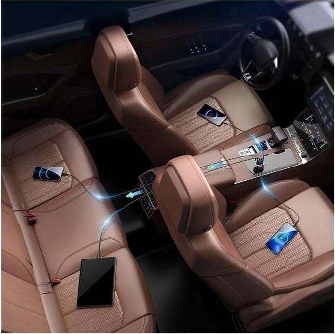 Actual product image Joyroom 70W 4-Port Car Charger