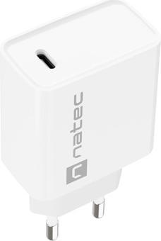 Produktbild Genesis Natec ładowarka Sieciowa Ribera USB-C 20w Power Delivery Biała Nuc-2059 (20 W)