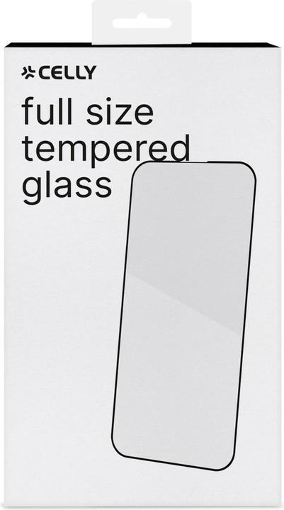 Actual product image Celly Full Glass (1 Piece, Apple iPhone 15 Pro Max)