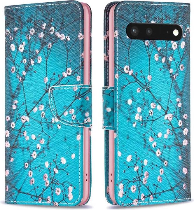 Cover-Discount Google Pixel 7 - Housse en cuir Fleur (Google Pixel 7)
