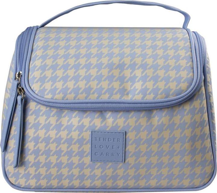 Produktbild Tender Love + Carry Blue Cream Houndstooth - Weekender