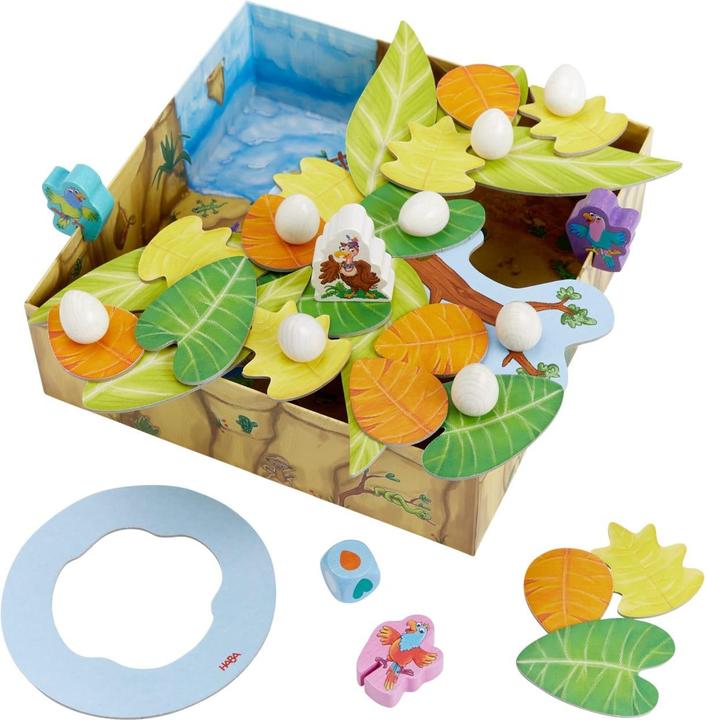 Actual product image Haba Oh dear, Mrs Geier! (German, French, Italian, English)