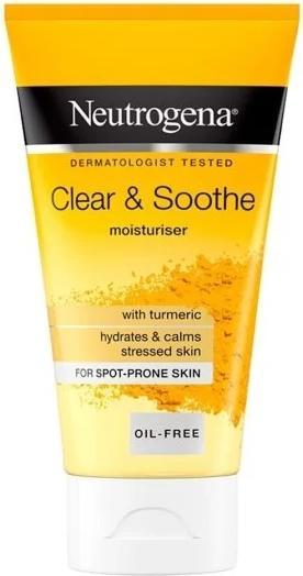 Produktbild Neutrogena Clear & Soothe Face Cream With Turmeric 75Ml (75 ml, 24h Creme)