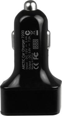 Produktbild Arctic Car Charger 7200, 3-Port USB-Kfz-Lg.