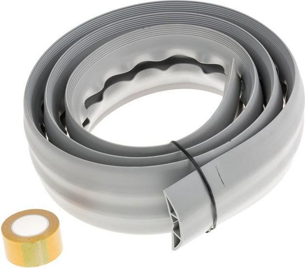 Image du produit Rs Pro CONDUIT DE CÂBLAGE DOUX avec ruban adhésif Gris6ft (183 cm)
