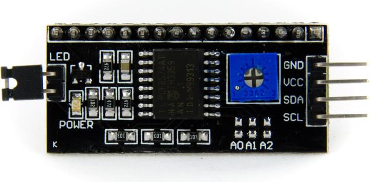 Actual product image Purecrea I2C interface PCF8574 for LCD display
