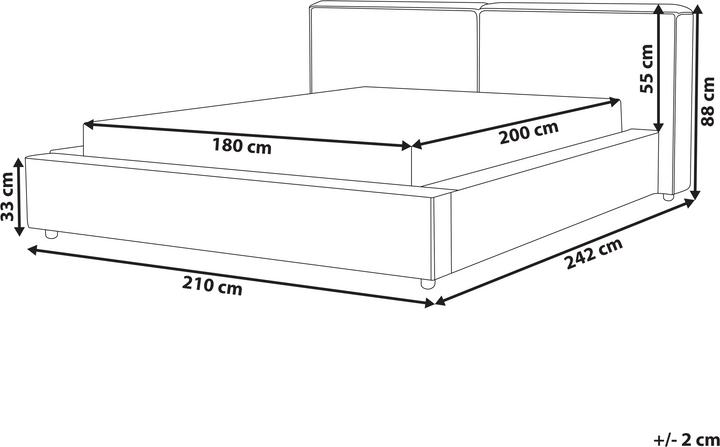Produktbild Beliani Linards (180 x 200 cm)