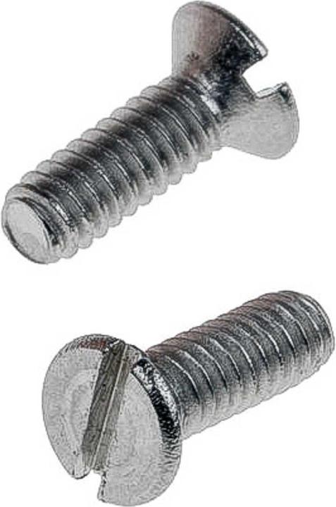 Immagine prodotto Rs Pro Viti a testa svasata con intaglio, acciaio inox A2, M2.5 x 25mm