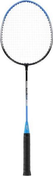 Produktbild Nils NRZ012 STEEL Badmintonset 2 Schläger + 3 Federbälle + 195x22cm Netz + Koffer