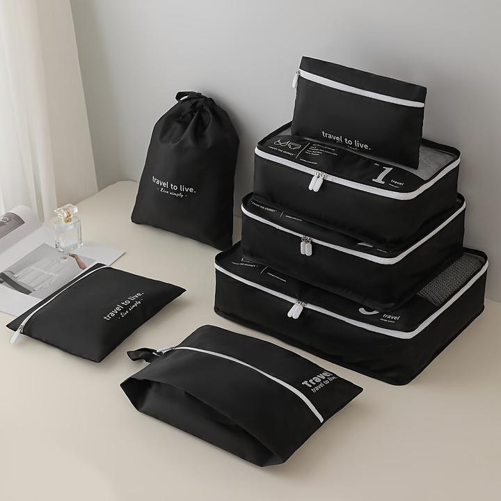 Actual product image Only-Bags.Store 7 pieces packing cubes for suitcases, lightweight luggage packing organiser, compression storage