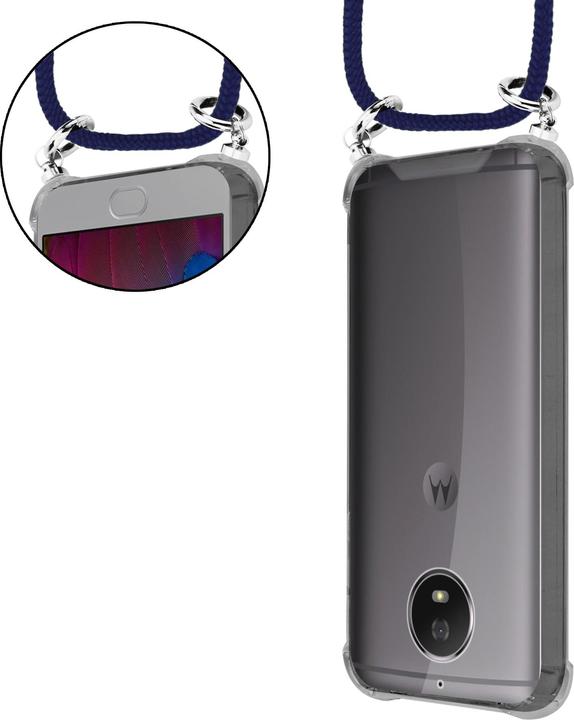 Produktbild Cadorabo TPU Handy Kette SILBER Cover