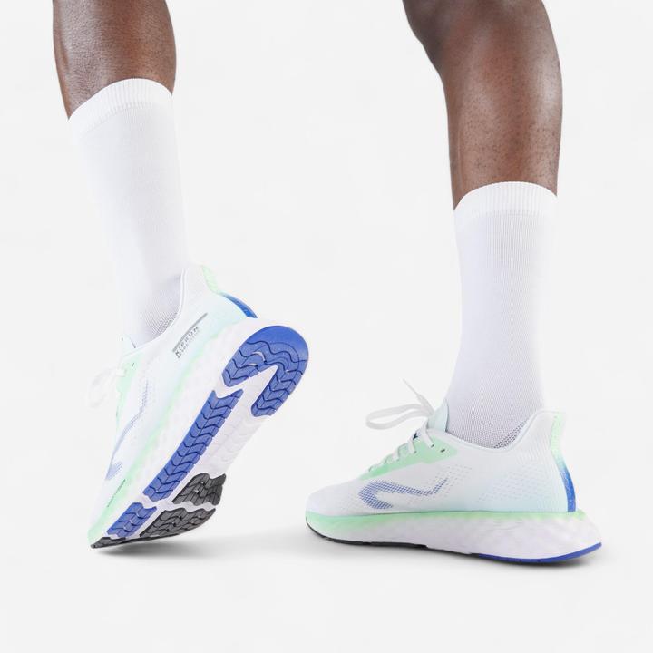 Produktbild Kiprun KS900 Light Men's running shoes - White/Green (45)