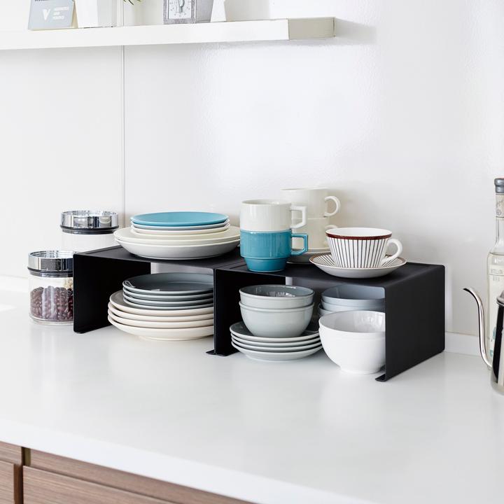 Actual product image Yamazaki Stackable kitchen shelf TOWER