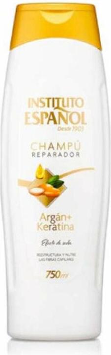 Immagine prodotto Instituto Español CHAMPÚ REPARADOR argán + keratina 750 ml (750 ml, Shampoo liquido)